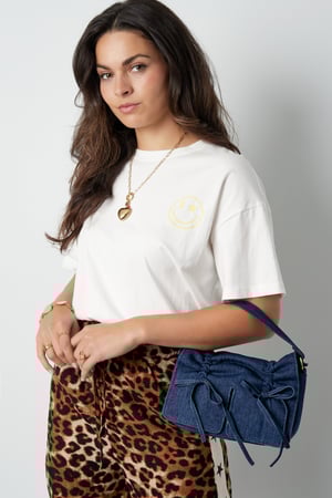 Denim bag with bows h5 Picture2